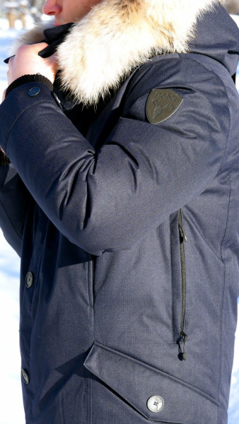 Пуховик Johan (Мужской; L; Black)
